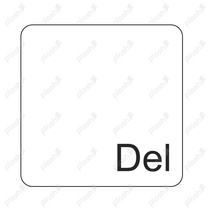 Cojín Tecla Del