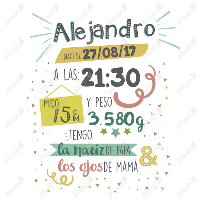 Cuscino personalizzato per bambini