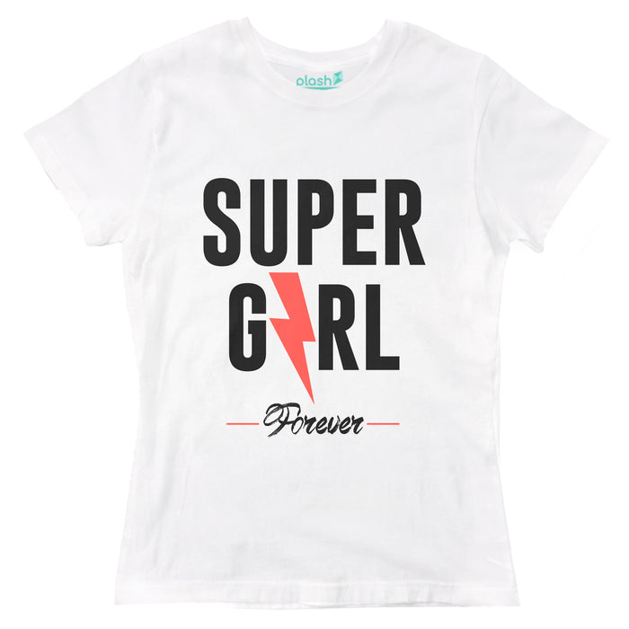 Playera De Super Chica Playera Caballero Manga Corta Super Héroe
