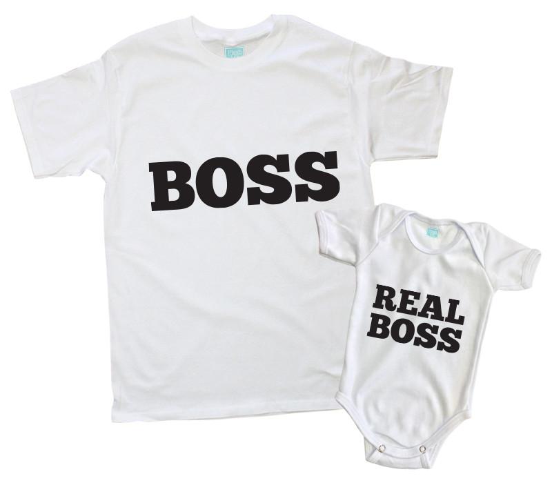 Boss - Real Boss (Blanco o negro) Kit Papás e Hijos Blanco / CH / 0