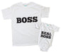 Boss - Real Boss (Blanco o negro) Kit Papás e Hijos Blanco / CH / 0
