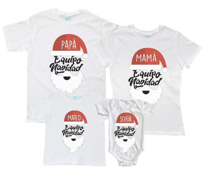 Playeras Navidenas Playeras Personalizadas Familia Playera