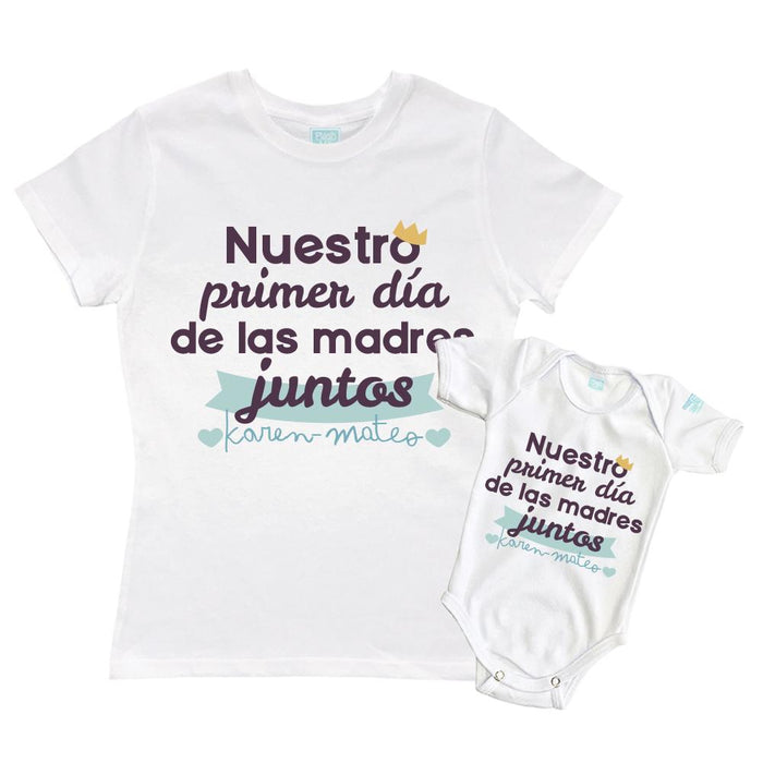 Kit Nuestro Primer Día Juntos Kit Mamás e Hijos Blanco / CH / 0