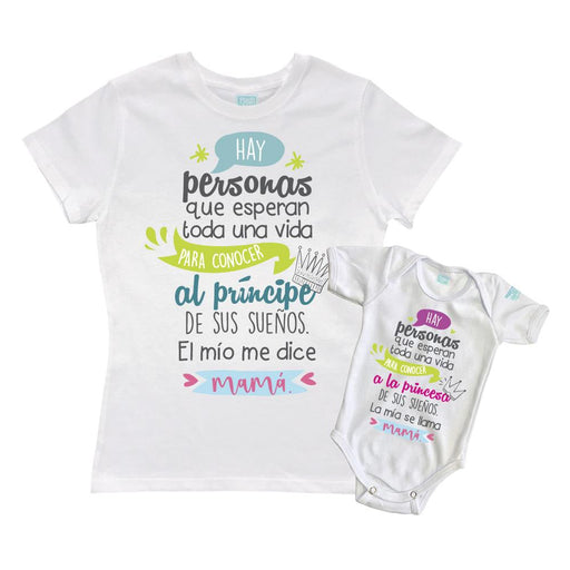 Kit Princesa - Príncipe ( Mamá) Kit Mamás e Hijos Blanco / CH / 0