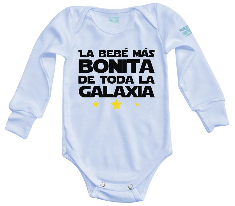 Body Bebé De Toda la Galaxia Pañalero Manga Larga / Azul / 0m